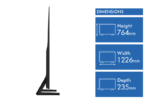 Samsung 55" OLED S85F 4K Vision AI Smart TV 2025 - Image 2