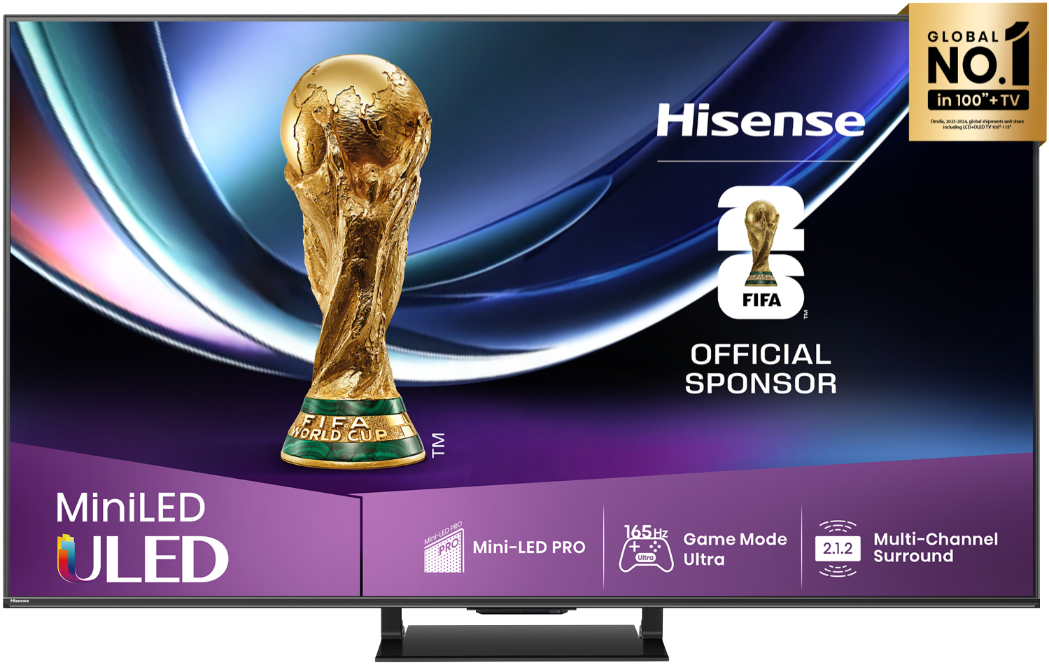 50094504_1027051.png Hisense 55" U7QAU 4K ULED Mini LED Smart TV 2025 - Image 1