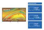 Sony 55" Bravia 5 4K Mini LED TV 2025 - Image 2
