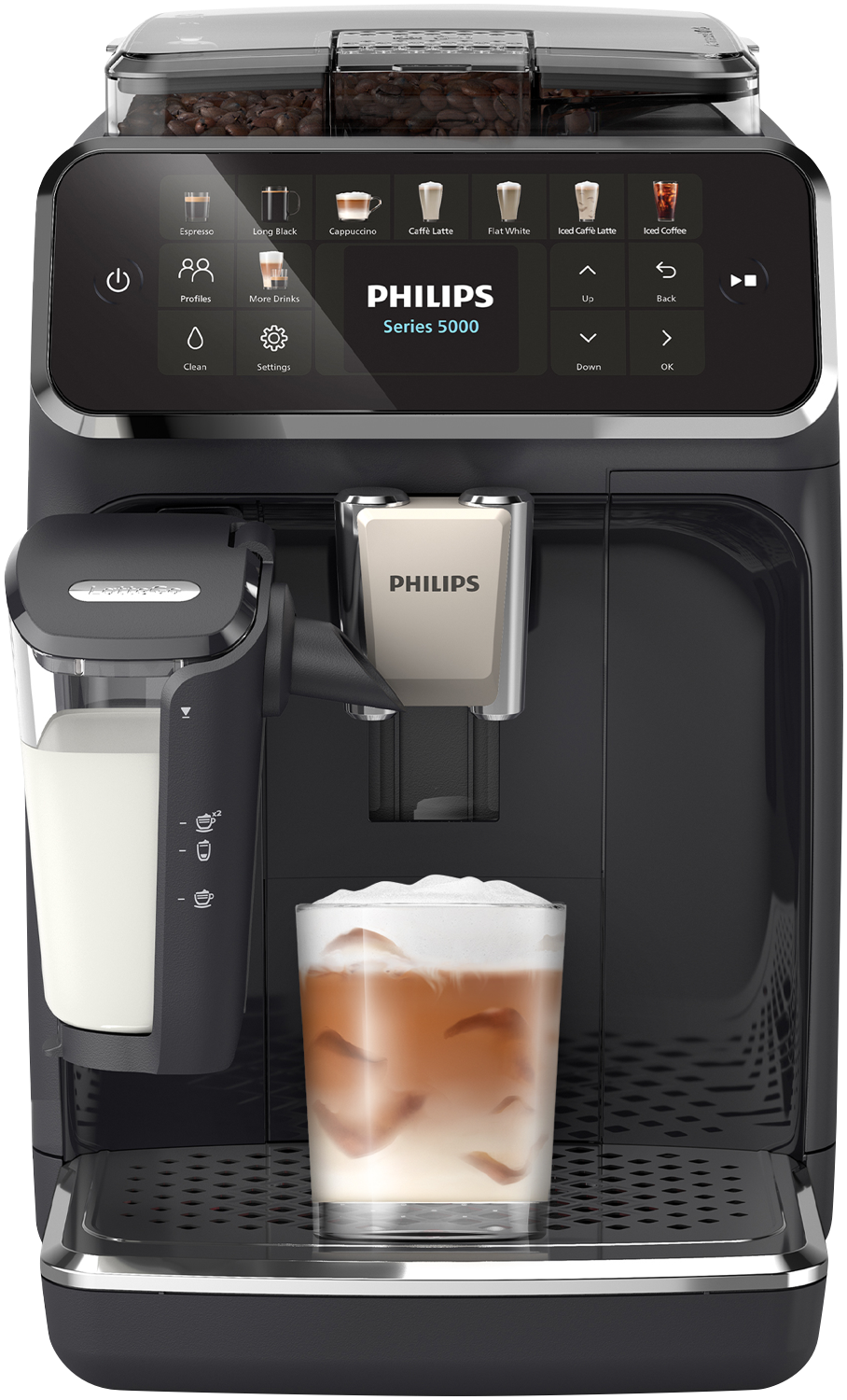 50095295_1020789.png Philips 5500 Series LatteGo Fully Automatic Espresso Machine - Image 1