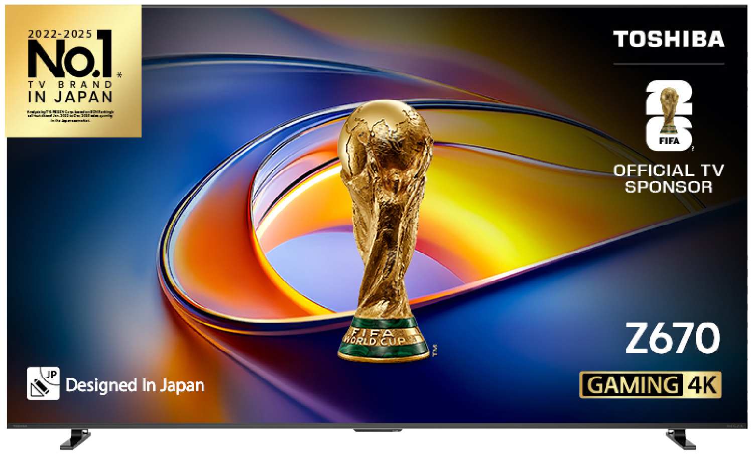 50095539_1046737.png Toshiba 55" Z670RP Series 4K Gaming TV 2025 - Image 1