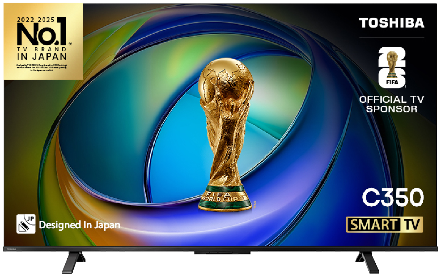 50095917_1046686.png Toshiba 50" C350RP Series 4K UHD Smart TV 2025 - Image 1