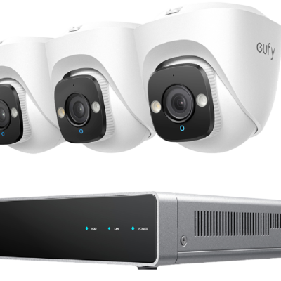 eufy E41 NVR POE 24/7 Security System - 4 x Turret Cameras