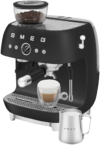 Smeg 50's Style Espresso Machine Matte Black - Image 5