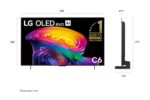 LG 42" OLED EVO AI C6 4K Smart TV 2026 - Image 6