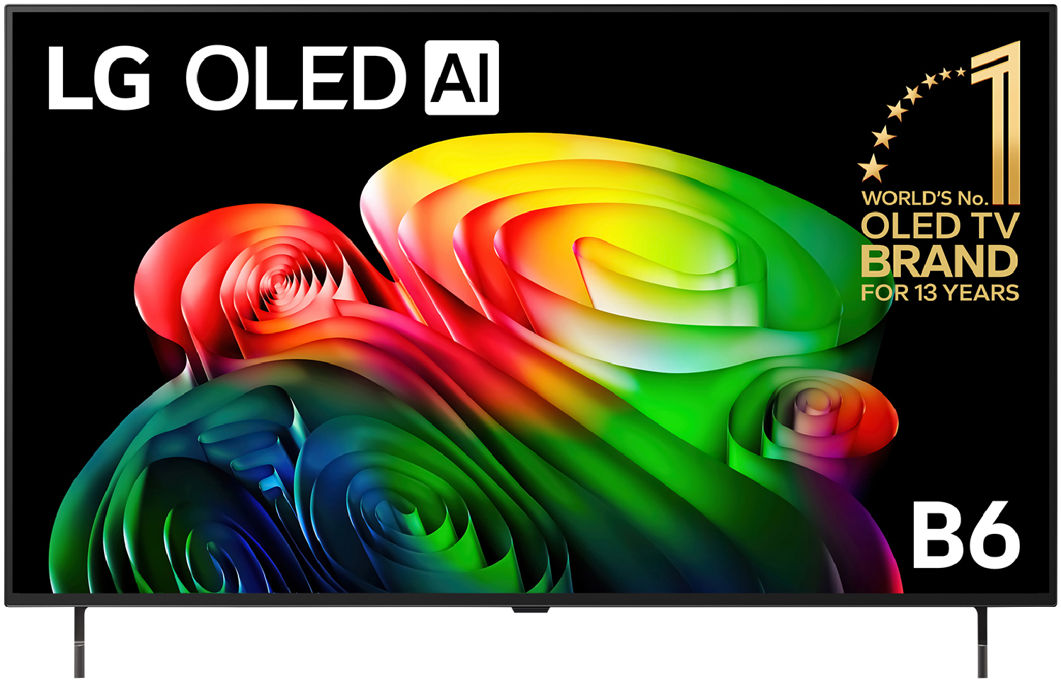 50098186_1052490.png LG 48" OLED AI B6 4K Smart TV 2026 - Image 1