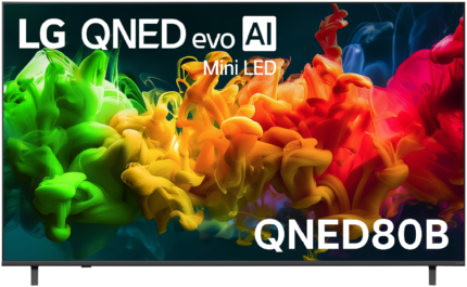 LG 75" QNED80B EVO AI Mini LED 4K Smart TV 2026