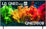 LG 55" QNED80B EVO AI Mini LED 4K Smart TV 2026