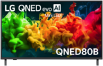 LG 43" QNED80B EVO AI Mini LED 4K Smart TV 2026