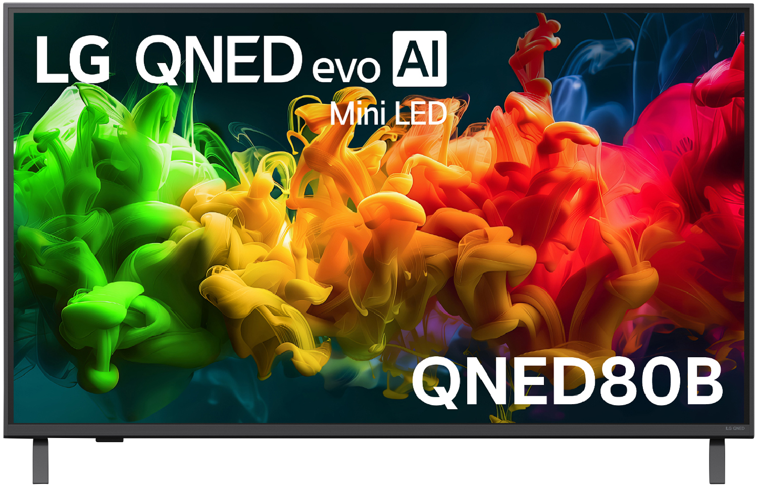 50098225_1052476.png LG 43" QNED80B EVO AI Mini LED 4K Smart TV 2026 - Image 1