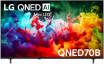 LG 65" QNED70B AI Mini LED 4K Smart TV 2026