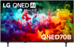 LG 43" QNED70B AI Mini LED 4K Smart TV 2026