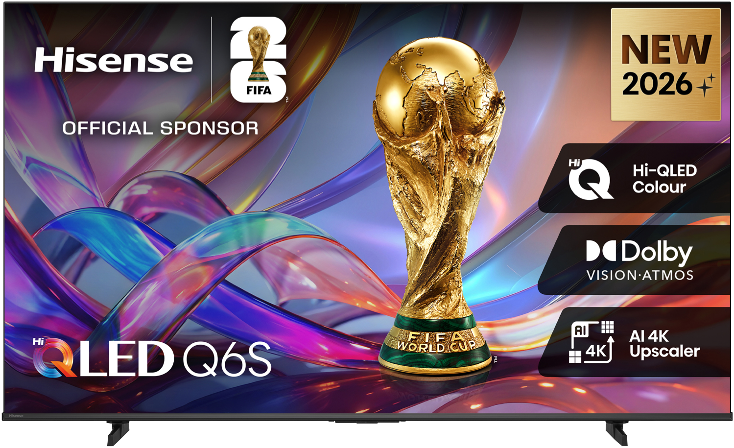 50098564_1054117.png Hisense 65" Q6SAU 4K Hi-QLED Smart TV 2026 - Image 1